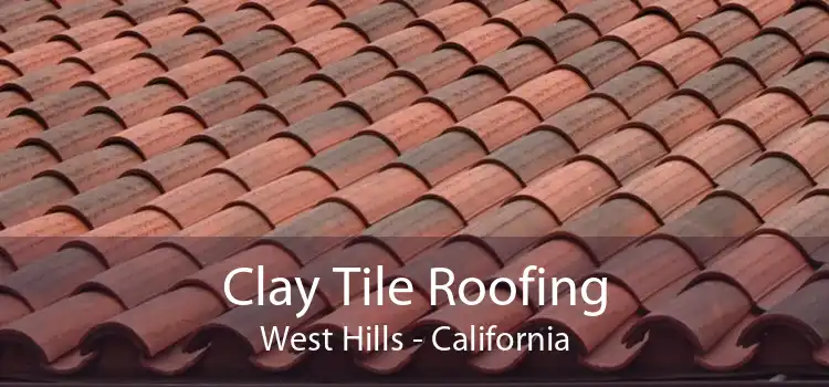 Clay Tile Roofing West Hills - California